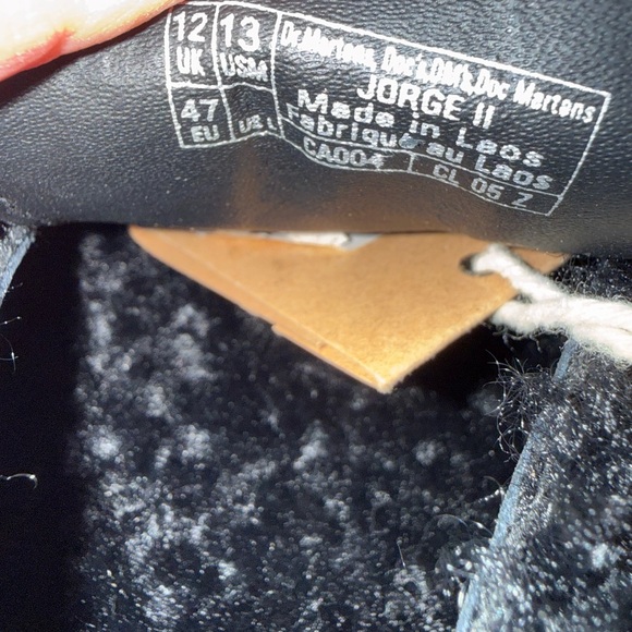 Dr. Martens Jorge II Sherpa Slingback Mule | Black | Men’s 13 / 14| NWT - Picture 10 of 10